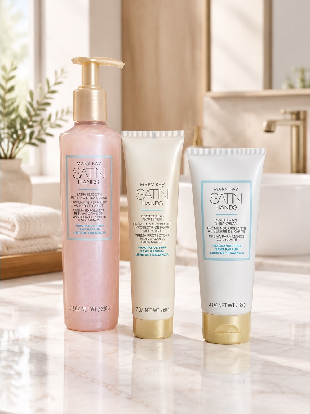 Mary Kay Satin Hands Trio